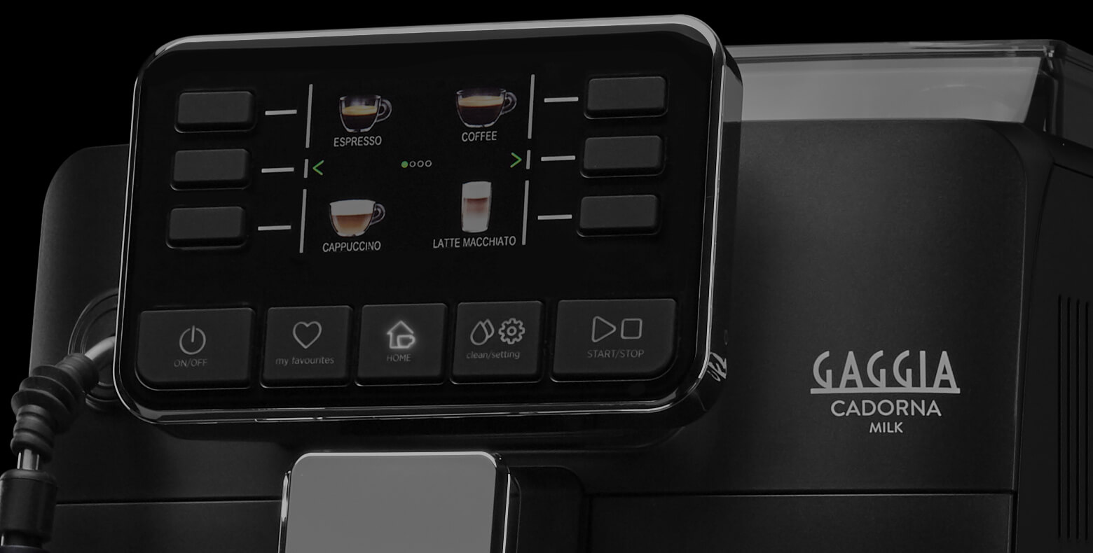 GAGGIA CADORNA MILK BLACK 230V панель керування